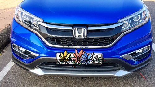 Bán Honda CR V 2.4 năm 2014, màu xanh lam0