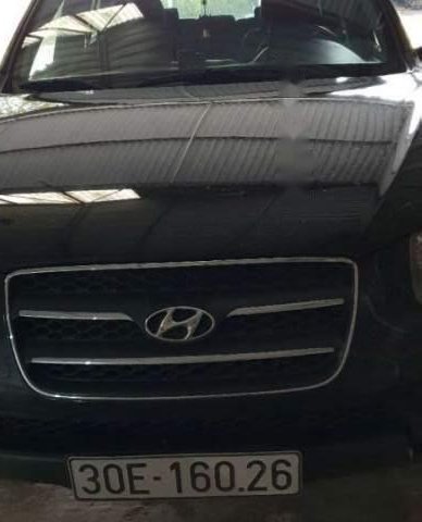 Cần bán Hyundai Santa Fe sản xuất 2008, màu đen, nhập khẩu nguyên chiếc chính chủ