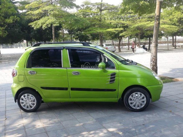 Bán xe Daewoo Matiz S đời 2005, màu xanh cốm