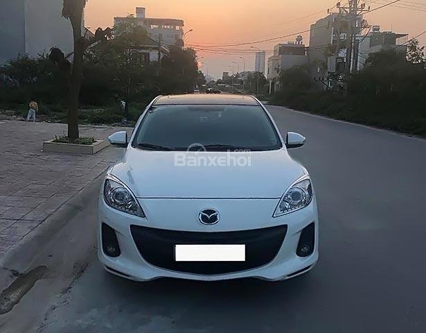 Bán ô tô Mazda 3 S 1.6 AT 2014, màu trắng chính chủ, giá 500tr