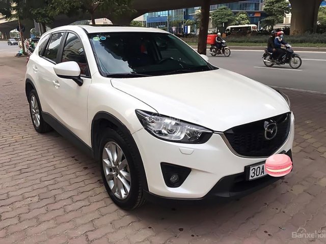 Bán xe Mazda CX 5 2.0 AT năm 2015, màu trắng