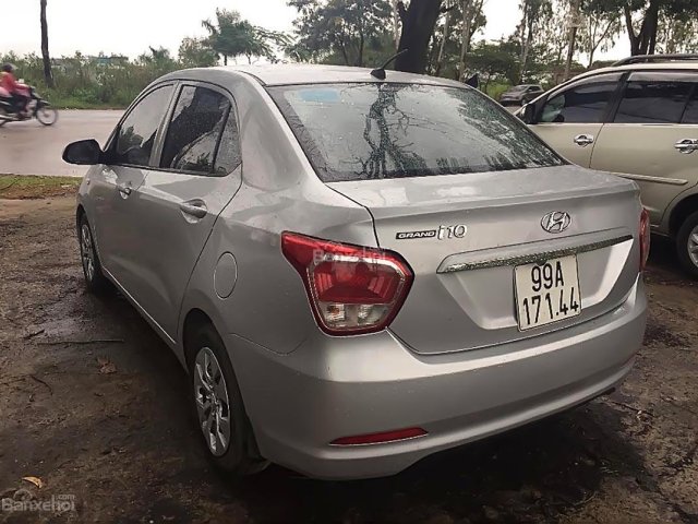 Cần bán lại xe Hyundai Grand i10 năm sản xuất 2016, màu bạc, Đk 2017