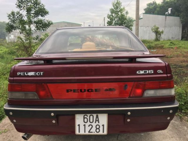 Bán Peugeot 405 đời 1991, màu đỏ, xe nhập, giá chỉ 80 triệu