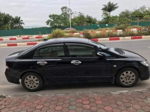 Bán xe Honda Civic 1.8 2008, màu đen, nhập khẩu, 290tr