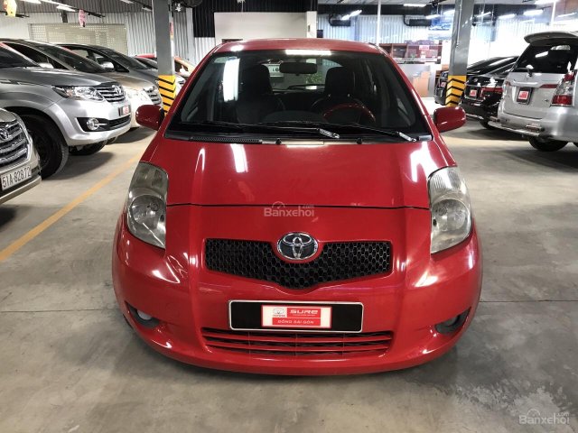 Cần bán Toyota Yaris 1.3 tự động năm 2008, màu đỏ