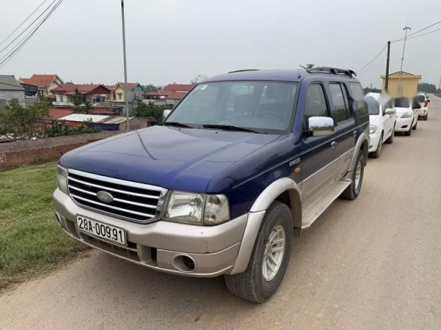 Đổi xe mới bán Ford Everest sản xuất năm 2005, màu xanh