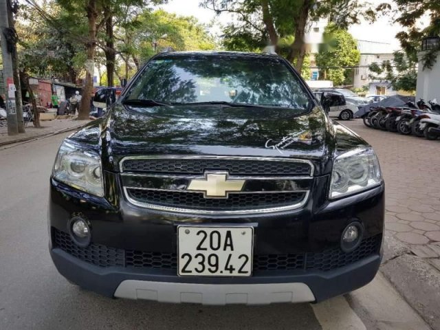 Bán Chevrolet Captiva LT 2008, màu đen  