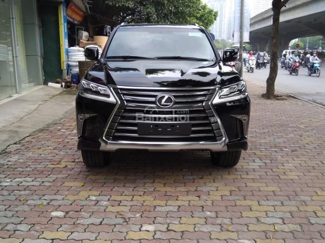 Bán Lexus LX lx 570 nhập khẩu chính hãng, đời 2018, màu đen, nhập khẩu