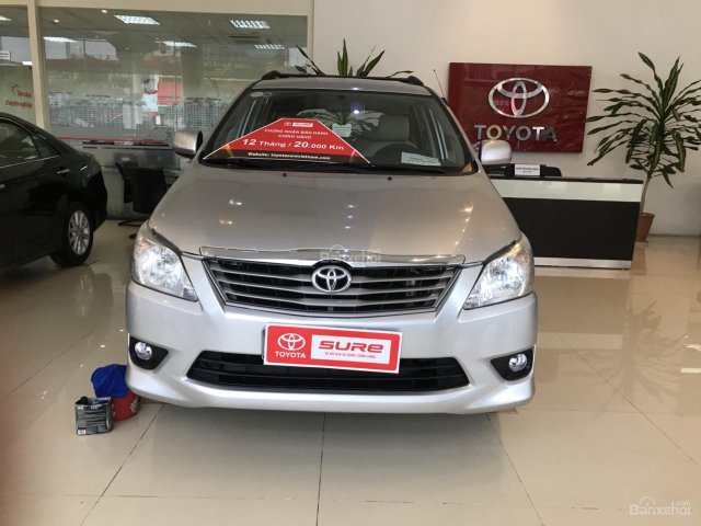 Bán Toyota Innova E năm 2012, màu bạc