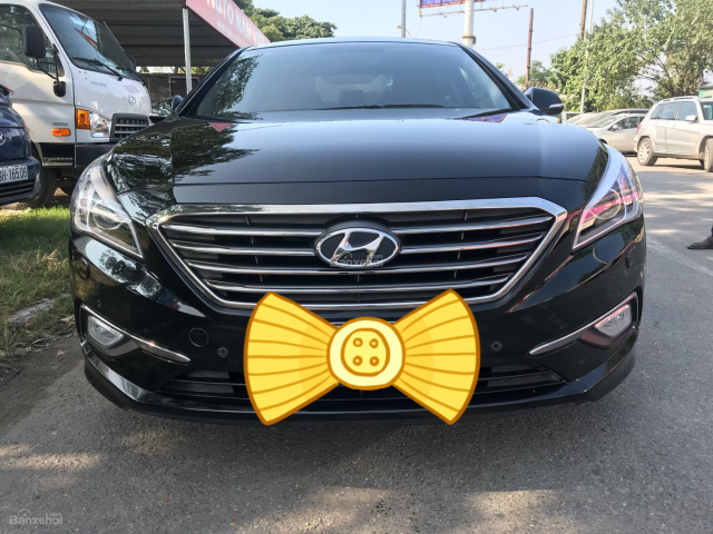 Bán Hyundai Sonata sản xuất 2015 màu đen, giá 780 triệu nhập khẩu nguyên chiếc