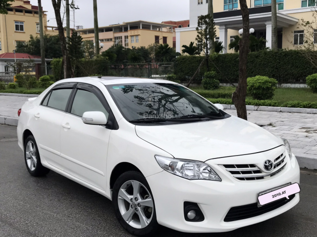 Bán xe Toyota Corolla Altis đời 2010, giá 530 triệu, xe nhập khẩu0