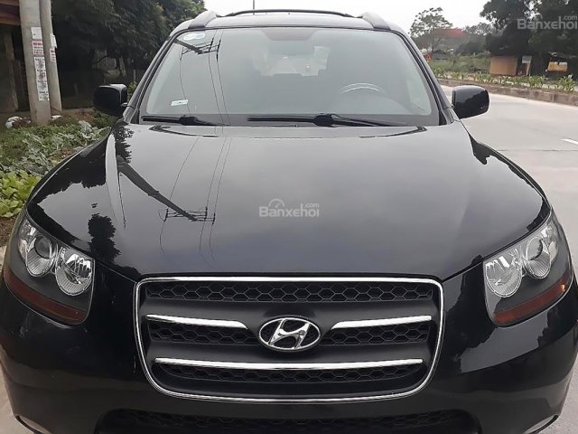 Bán ô tô Hyundai Santa Fe MLX 2.0L năm sản xuất 2007, màu đen 