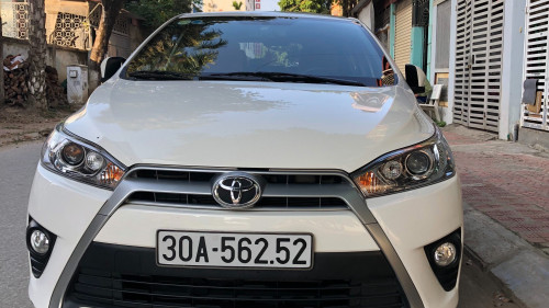 Bán Toyota Yaris 1.3 AT năm 2015, màu trắng 0