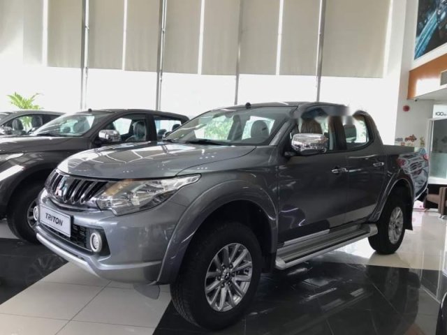 Bán Mitsubishi Triton đời 2018, màu xám, xe mới 100%