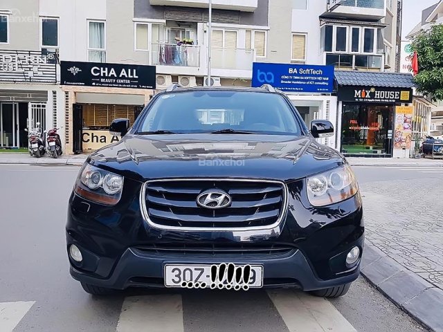 Bán Hyundai Santa Fe 2.0 SLX năm sản xuất 2010, màu đen, nhập khẩu 