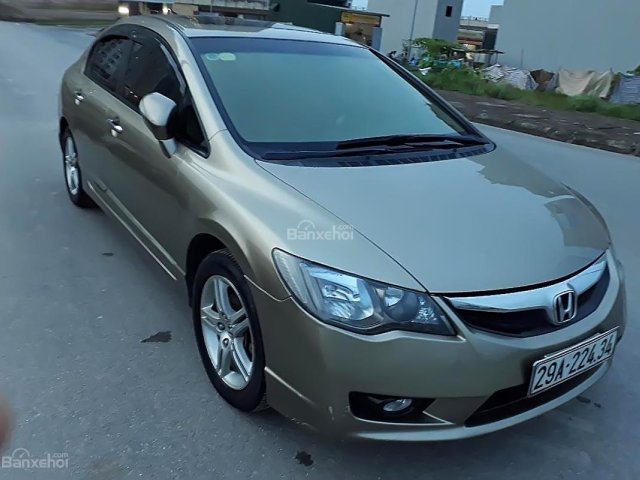 Cần bán Honda Civic sản xuất năm 2011, màu vàng, 460 triệu