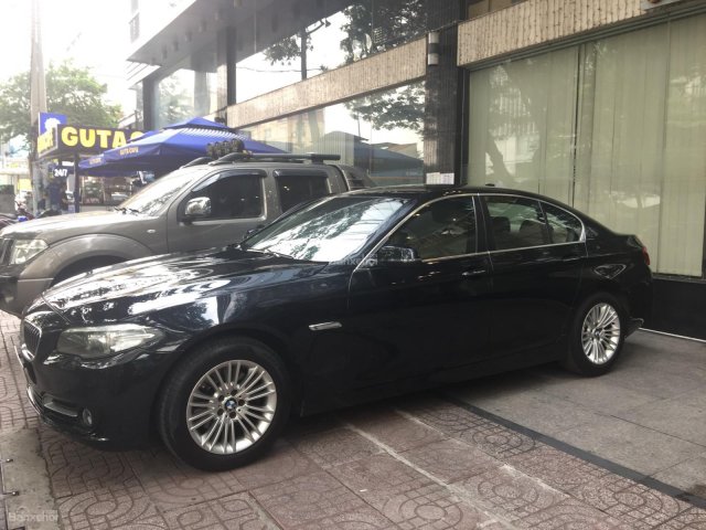 Bán BMW 5 Series 520i 2014, màu đen, nhập khẩu nguyên chiếc còn mới
