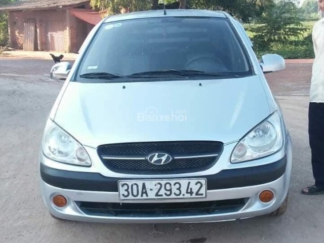 Bán Hyundai Getz 1.1 đời 2009, màu bạc, nhập khẩu nguyên chiếc