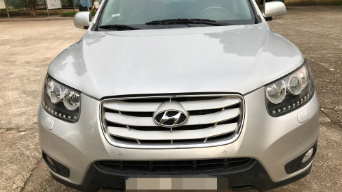 Bán Hyundai Santa Fe 2.0 AT sản xuất 2009, màu bạc 