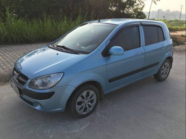 Bán Hyundai Getz năm 2009, màu xanh lam, xe nhập  