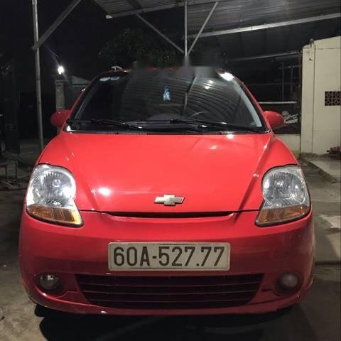 Bán ô tô Chevrolet Spark LT đời 2009, màu đỏ, nhập khẩu xe gia đình giá cạnh tranh