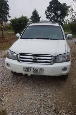 Bán xe Toyota Highlander đời 2005, màu trắng, 350 triệu