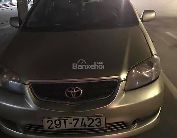 Cần bán Toyota Vios 1.5G năm sản xuất 2003, màu vàng