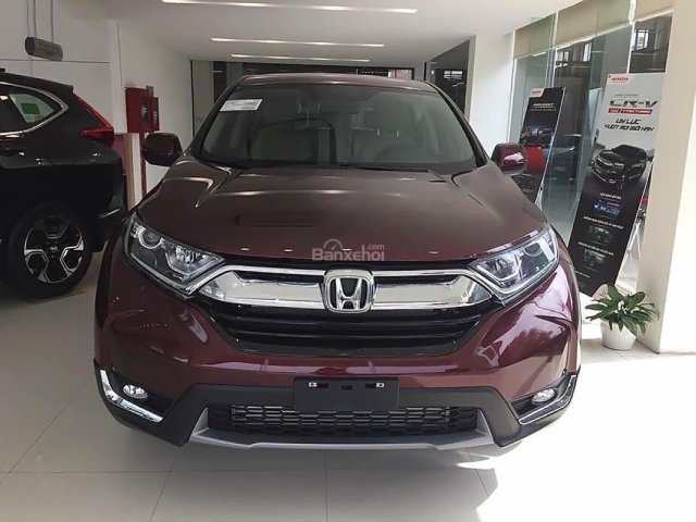 Bán ô tô Honda CR V E năm 2018, màu đỏ, nhập khẩu0