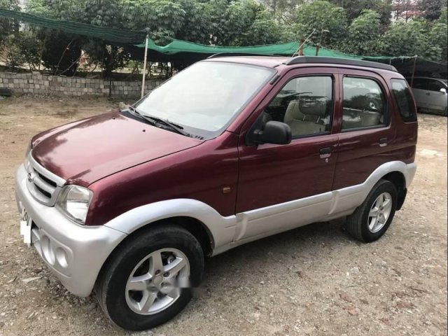 Bán xe Daihatsu Terios sản xuất năm 2004, màu đỏ, giá tốt