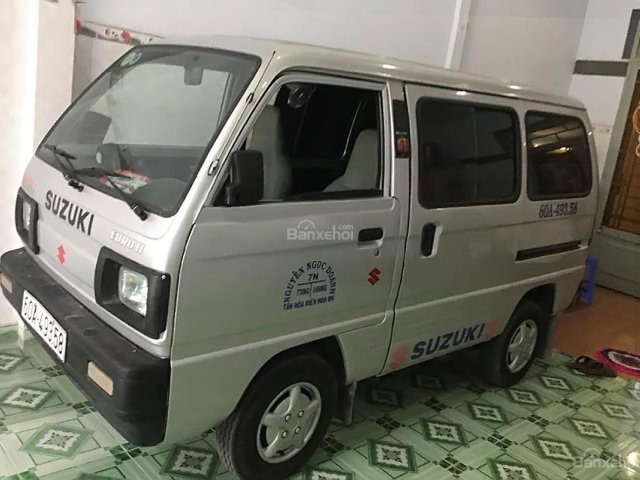 Bán gấp Suzuki Super Carry Van Window Van 2003, màu bạc, 78 triệu0