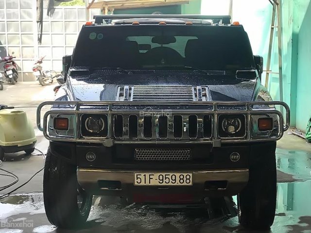 Bán Hummer H2 sản xuất 2006, màu đen, nhập khẩu nguyên chiếc