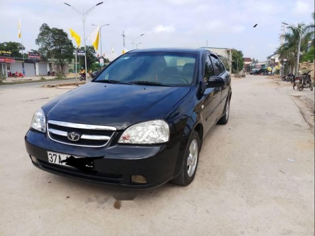 Bán Daewoo Lacetti năm 2010, màu đen, giá 190tr