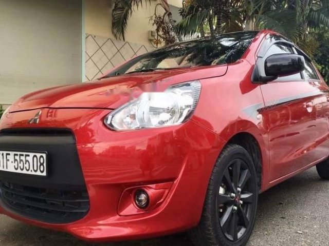 Cần bán gấp Mitsubishi Mirage năm sản xuất 2016, màu đỏ, nhập khẩu Thái Lan