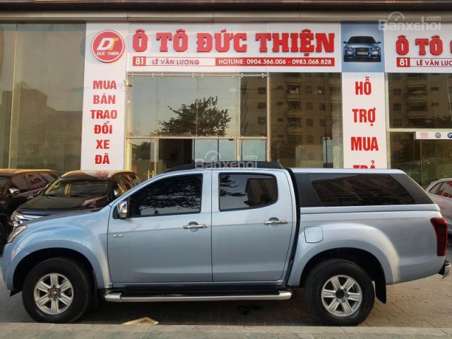 Cần bán xe Isuzu Dmax 2.5AT năm 2014, màu xanh lam, nhập khẩu