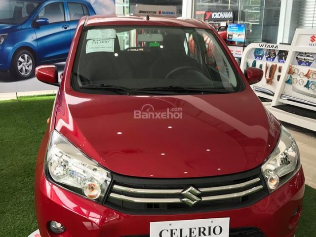 Bán xe Suzuki Celerio năm 2018, màu đỏ, xe nhập khẩu