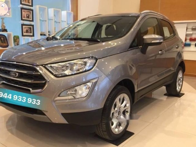 Bán ô tô Ford EcoSport AT sản xuất 2017, màu nâu hổ phách, 7 túi khí, cửa sổ trời