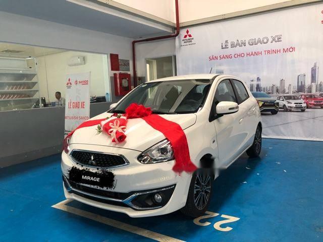 Bán Mitsubishi Mirage 2018, màu trắng, nhập khẩu nguyên chiếc 