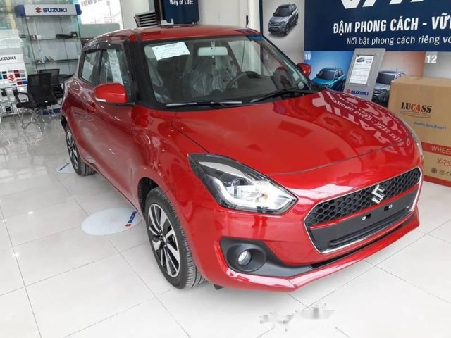 Bán xe Suzuki Swift GLX đời 2018, màu đỏ, xe nhập, giá 549tr