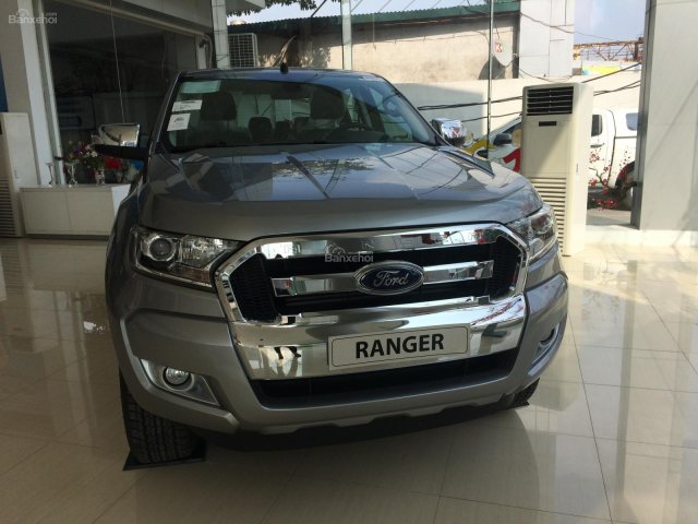 Bán Ford Ranger XLT MT năm sản xuất 2018, màu bạc, nhập khẩu hỗ trợ ngân hàng 80% LH 0989022295 tại Điện Biên0