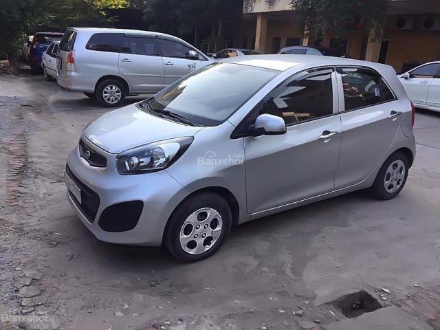 Cần bán lại xe Kia Morning Van 1.0 AT đời 2012, màu bạc, xe nhập như mới, giá tốt0