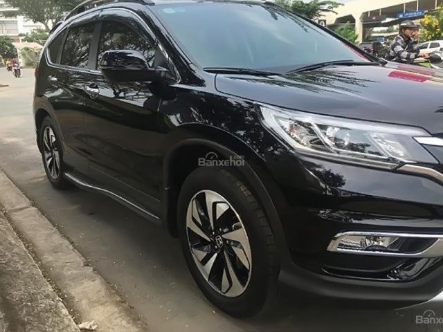 Cần bán gấp Honda CR V 2.4 AT đời 2016, màu đen giá cạnh tranh