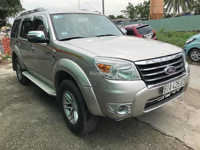 Cần bán Ford Everest 2.5L 4x2 MT năm 2009, màu hồng phấn còn mới, giá 465tr