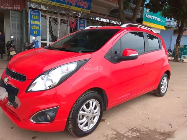 Bán Chevrolet Spark LT sản xuất năm 2016, màu đỏ như mới, 268 triệu