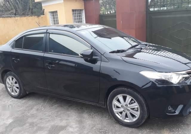 Cần bán Toyota Vios G sản xuất năm 2015, màu đen, giá tốt