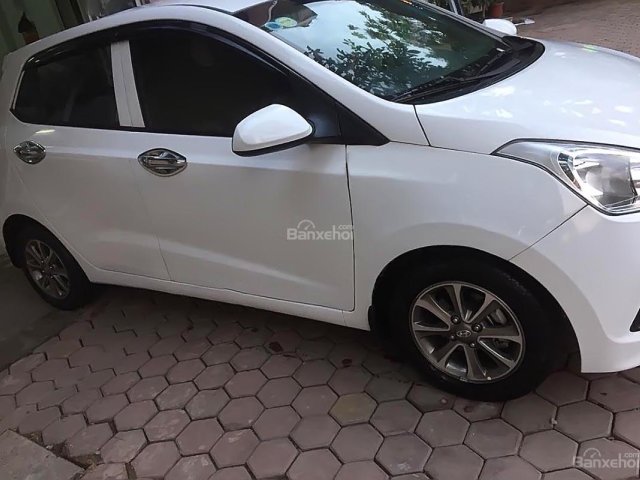 Bán Hyundai Grand i10 1.0 MT năm 2014, màu trắng, xe nhập Ấn Độ