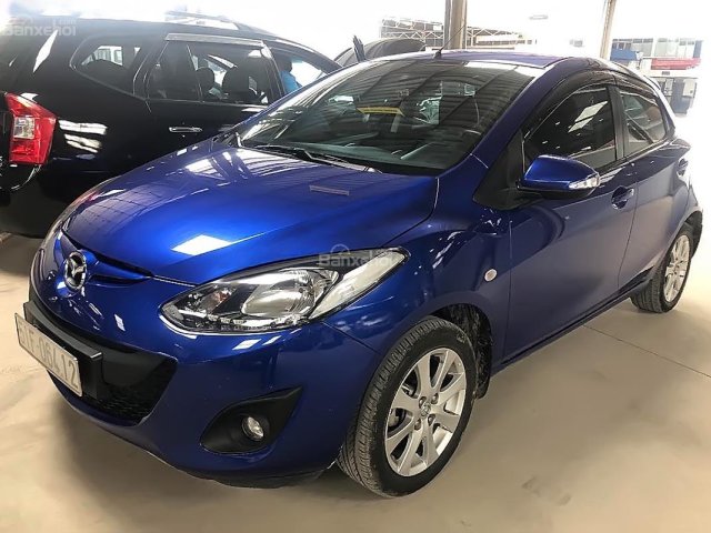 Bán Mazda 2 1.5MT năm sản xuất 2012, màu xanh lam số sàn