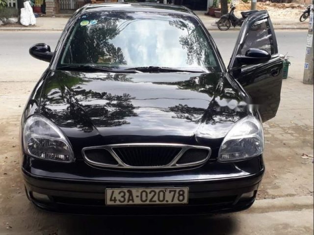 Cần bán lại xe Daewoo Nubira đời 2003, màu đen, giá tốt