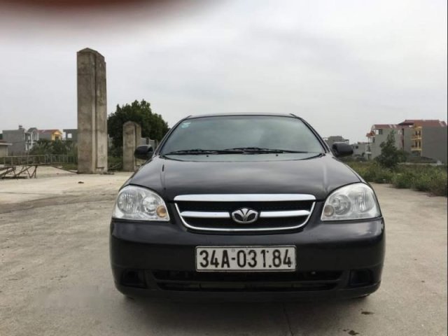 Cần bán xe Daewoo Lacetti sản xuất năm 2008, màu đen