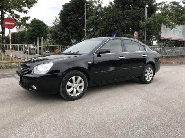 Cần bán xe Kia Optima K5 sản xuất năm 2008, màu đen, số tự động 