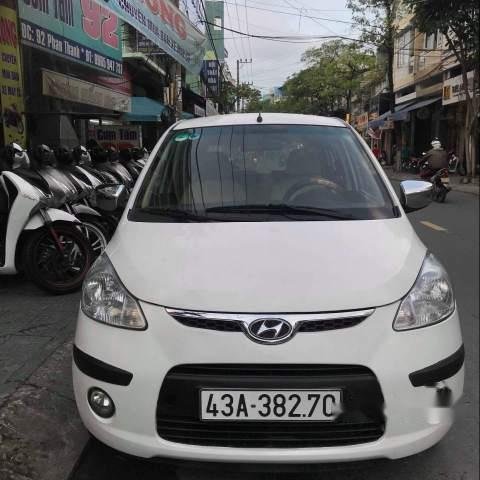 Cần bán lại xe Hyundai Grand i10 AT 2010, màu trắng, nhập khẩu, máy móc êm ru